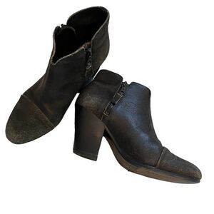 Rag & Bone Margot Distressed Ankle Boots 40 US 10